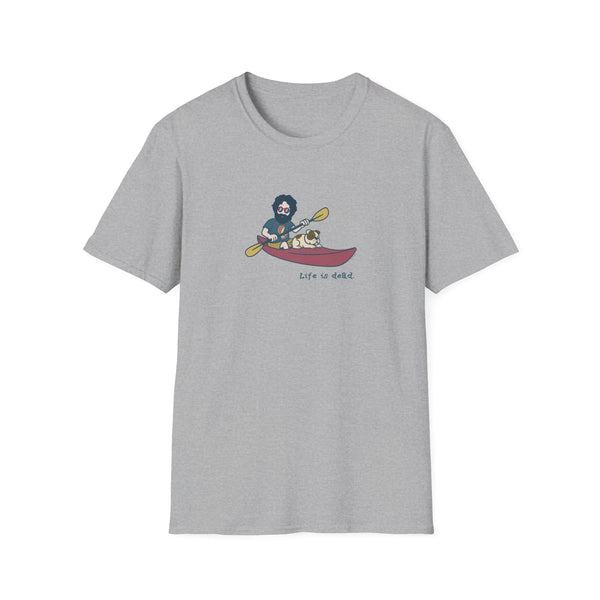 Grateful Dead - Kayakin' Jerry - Life is dead. Grateful Dead TShirt - StealieShop